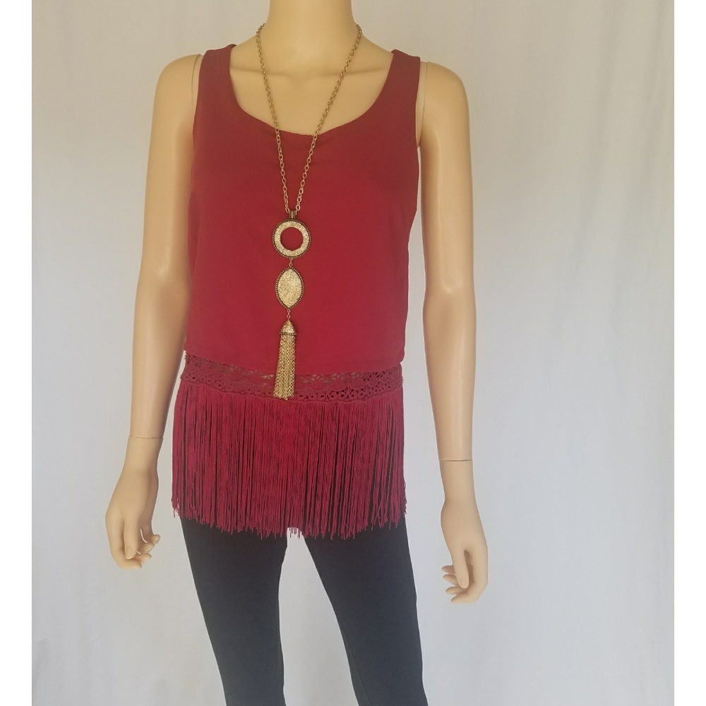 Jessica Simpson Red Blouse